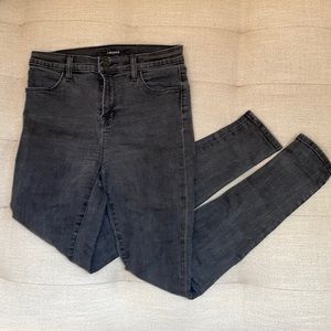 J Brand grey skinny jeans